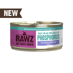 RAWZ Cat Lower Phosphorous Tuna & Salmon Pate 5.5oz