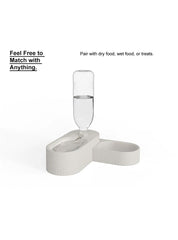 Pidan "Block" Pet Double Bowl