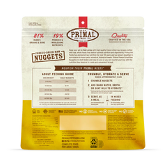 Primal Dog Freeze Dried Rabbit Nuggets