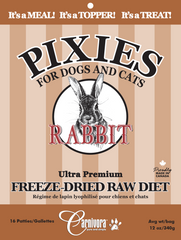 Carnivora - Pixies Freeze Dried Rabbit Diet