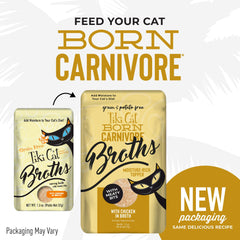 Tiki Cat Born Carnivore Chicken in Broth