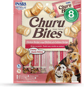INABA Churu Bites Dog Chicken Recipe wraps Chicken with Salmon Recipe