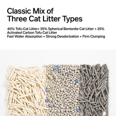 pidan Cat Litter 3-in-1 Blend, Pail | 5.2kg