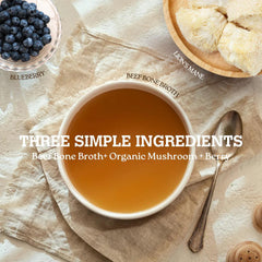 CHARMY PET Dog Lion’s Mane & Blueberry Mushroom Bone Broth