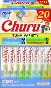INABA Churu Puree Tuna Variety Box