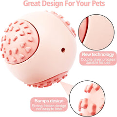 Fisson Ball Resistant Teething Chew Toy Ball with Sound