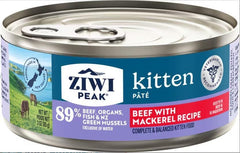 ZIWI Peak Cat Kitten Beef & Mackerel can 3oz