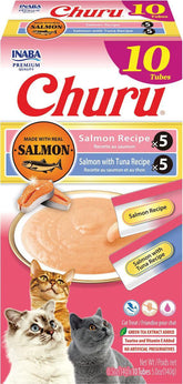 INABA Churu Puree Salmon & Tuna Variety Box