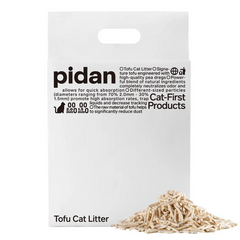 Pidan Cat Litter Tofu | Original Tofu Cat Litter (Pure Tofu) 2.4kg
