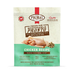 Primal Dog Frozen Raw Chicken Scoopable Pronto