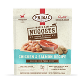 Primal Cat Frozen Raw Chicken & Salmon Nuggets