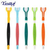 Pet Toothbrush Three-Head Toothbrush