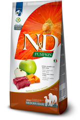 FARMINA N&D Dog PUMPKIN Venison & Apple Adult Medium & Maxi