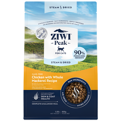 ZIWI Peak Cat Steam-Dried Chicken with Whole Mackerel