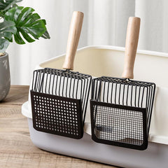 Stainless steel 2-in-1 Cat Litter Scoop