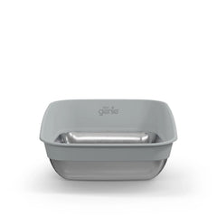 LITTER GENIE Platinum Stainless Steel Cat Litter Box