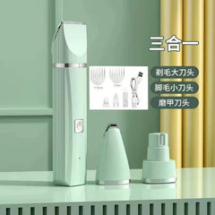 3-in-1 Pet Rechargeable USB electric shaver kit