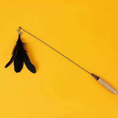 Cat Feather Teaser Replaceable Feather