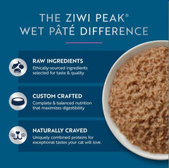 ZIWI Peak Cat Salmon & South Pacific Fish can