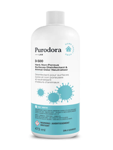 PURODORA (D-500) Hard, Non-Porous Surfaces Disinfectant & Animal Odor Neutralizer