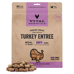 Vital Essentials - Cat Freeze-Dried Turkey Soft Nibs