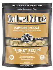 Northwest Naturals - Dog Raw Frozen Turkey Nuggets