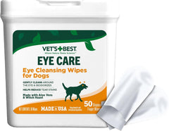 Vet's Best Dog Eye Cleansing Wipes 50ct
