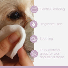 Swedencare - Lyxvara EZ-Derm Facial & Tear Stain Wipes 60ct