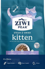 ZIWI Peak Cat Steam-Dried Kitten Chicken & Blue Whiting Recipe Dry Cat Food