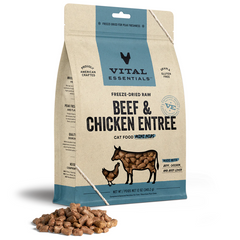 Vital Essentials - Cat Freeze-Dried Beef & Chicken Entree Mini Nibs