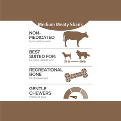 Red Dog Blue Kat - Medium Beef Shank for Dogs