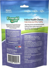 Emerald Pet - Cat Hairball Formula Treats - Chicken 2.5oz