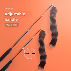 Cat Teasing Stick with Durable Fishing Wire