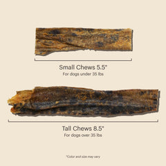 The Honest Kitchen Dog Ocean Chews Hearty Wolffish Skins Beams