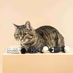 Fringe Studio - Off The Scales 3pc Mini Felt Cat Toy Set