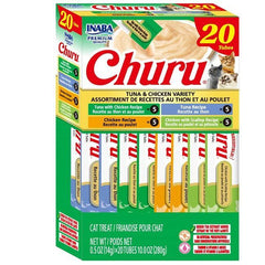 INABA Churu Puree Tuna & Chicken Variety Box