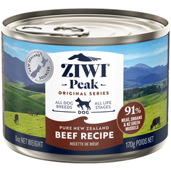 ZIWI Peak Dog Beef Cans