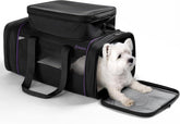 DELOMO Pet Carrier Airline Approved Cat and Dog Carrier