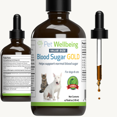 (SHORT DATE) Pet Wellbeing - Blood Sugar Gold (Best Before May 2026)