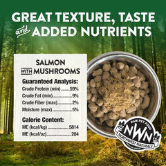 Northwest Naturals - Salmon with Shiitake and Maitake Mushrooms Functional Topper