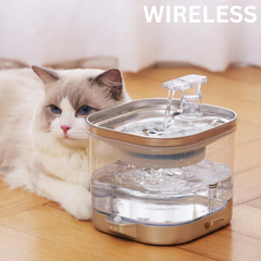Automatic Circulating WIRELESS Stainless Steel Water Fountain with Sensor 2L