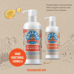 Grizzly Salmon Plus Oil Liquid Supplement