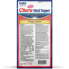 INABA Churu Meal Topper Cat Chicken Recipe