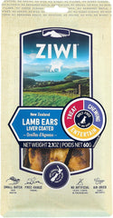 ZIWI Peak Dog Lamb Ears Liver Coated 2.1oz