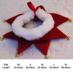 Pet Christmas Scarf Collar