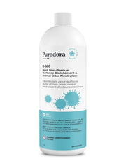 PURODORA (D-500) Hard, Non-Porous Surfaces Disinfectant & Animal Odor Neutralizer