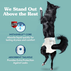 Simple Solution Disposable Female Dog Diapers Small