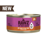 RAWZ Cat 96% Rabbit & Goat's Milk Canned Pate 5.5oz