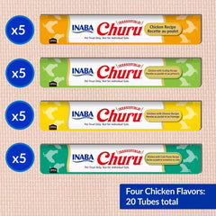 INABA Churu Puree Chicken Variety Box