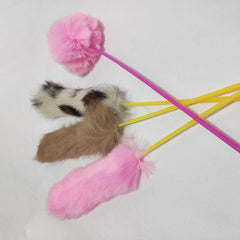 Cat Teasers Rabbit Tail